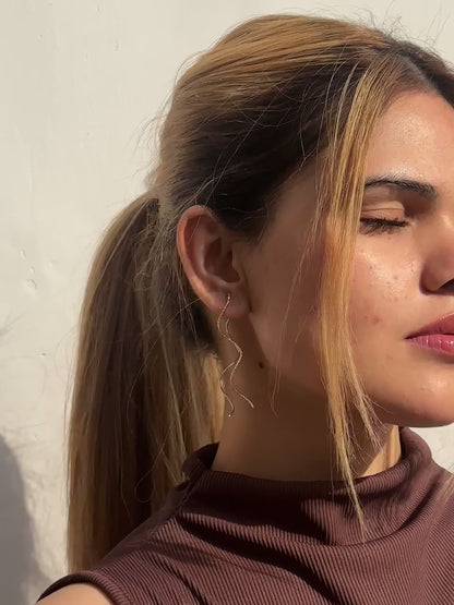 Golden Wave Drops Earpiece